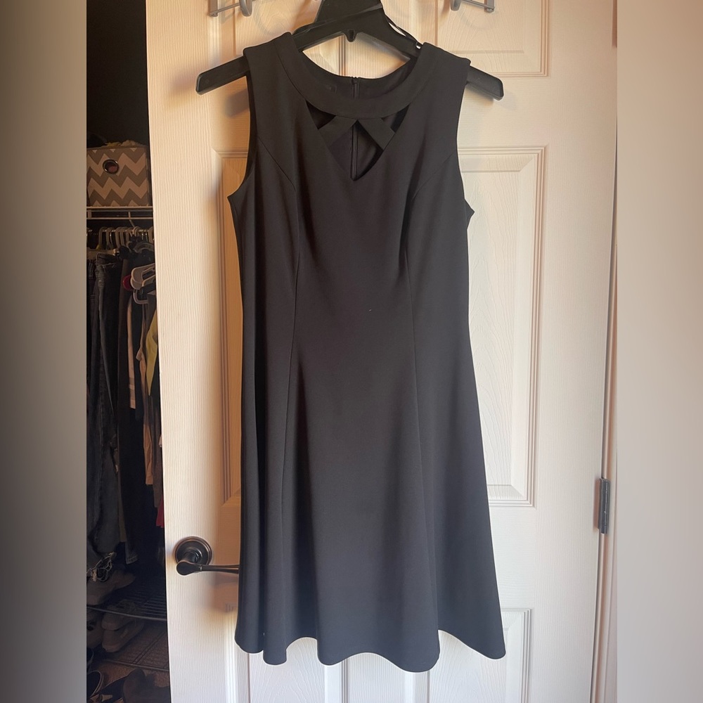 Alyx Fit & Flare Cutout Formal Dress